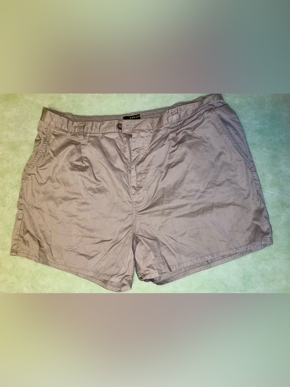 Men's Casual Cotton Blend Shorts - Taupe